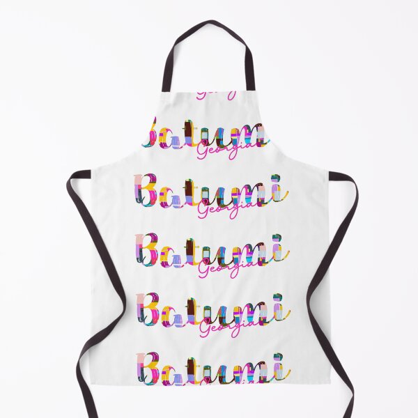 Item preview, Batumi, Georgia, Vibrant Abstract City Typography Art designed and sold by Wanderful-roads.