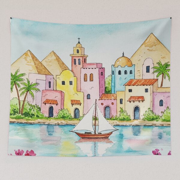 Item preview, Picturesque town designed and sold by Design4uStudio.