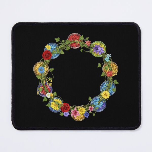 Item preview, Music Lover Gift, Musician Gift, Beautiful Sounds,Traditional and Modern Musical Instruments, ivy flowers, Floral,Nature Love Art ,Nature Lover Gift, Peaceful Natural Design designed and sold by chipmuckdesignn.