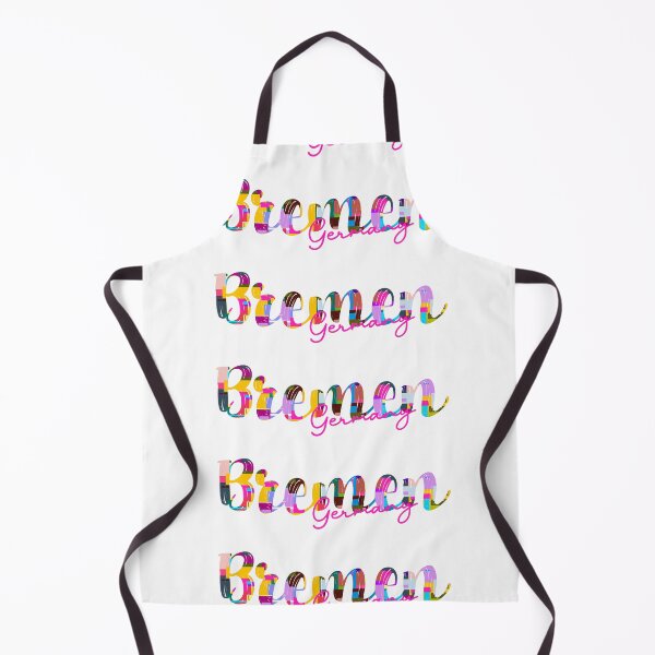 Item preview, Bremen, Germany, Vibrant Abstract City Typography Art designed and sold by Wanderful-roads.