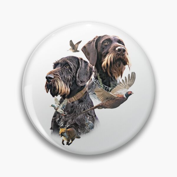 Item preview, German Wirehaired Pointer – The Ultimate Hunting Companion designed and sold by TammyHunterArt.