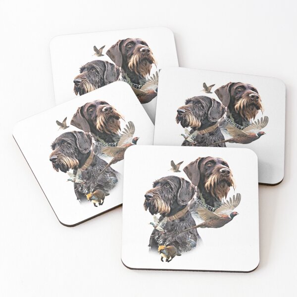 Item preview, German Wirehaired Pointer – The Ultimate Hunting Companion designed and sold by TammyHunterArt.