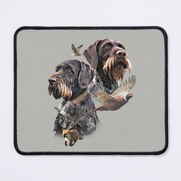 Item preview, German Wirehaired Pointer – The Ultimate Hunting Companion designed and sold by TammyHunterArt.