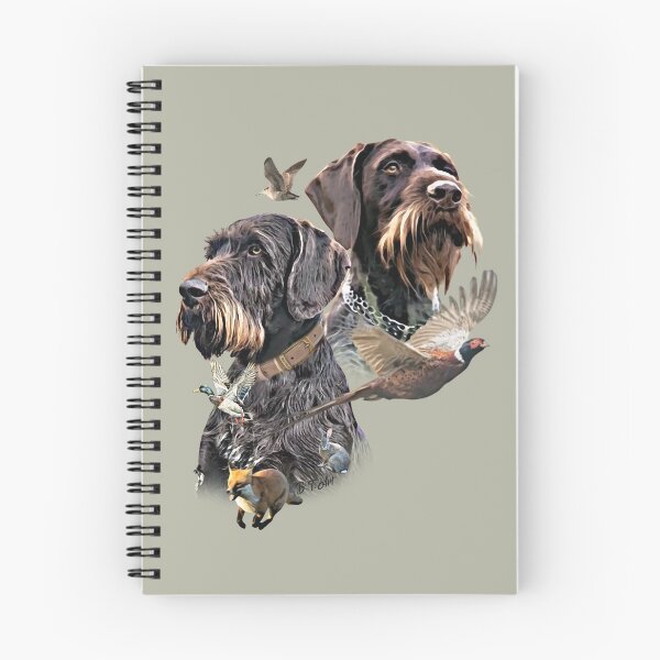 Item preview, German Wirehaired Pointer – The Ultimate Hunting Companion designed and sold by TammyHunterArt.