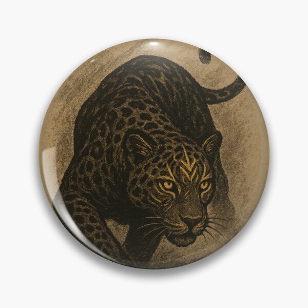 Item preview, Prowling Jaguar Focus – Art Deco Control designed and sold by SavannaStrikes.