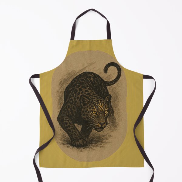 Item preview, Prowling Jaguar Focus – Art Deco Control designed and sold by SavannaStrikes.