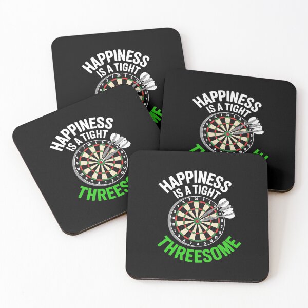 Item preview, Happiness is a tight Threesome Darts designed and sold by Idarmotar.