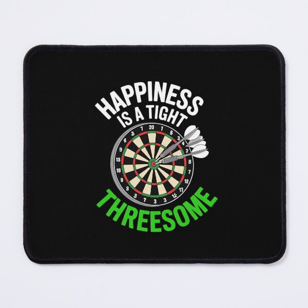 Item preview, Happiness is a tight Threesome Darts designed and sold by Idarmotar.