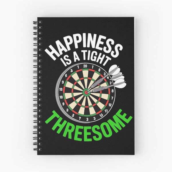 Item preview, Happiness is a tight Threesome Darts designed and sold by Idarmotar.