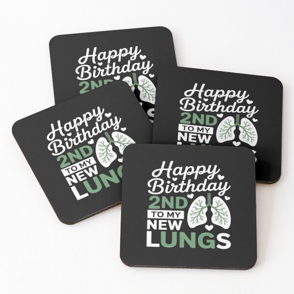 Item preview, Happy 2nd Birthday To My New Lung Transplant Anniversary designed and sold by Idarmotar.