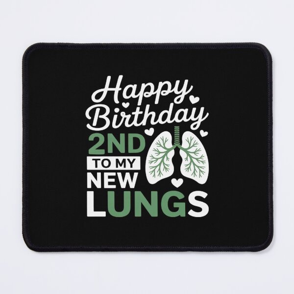 Item preview, Happy 2nd Birthday To My New Lung Transplant Anniversary designed and sold by Idarmotar.