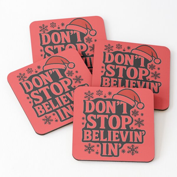 Item preview, Don't Stop Believin' In' designed and sold by Signal and Ink.