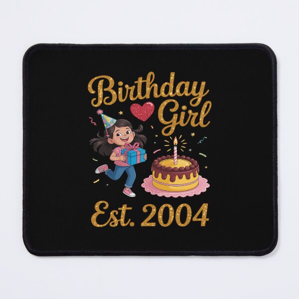 Item preview, Happy Birthday Girl Est 2004 Turning 21 Years Old to Me You designed and sold by Idarmotar.
