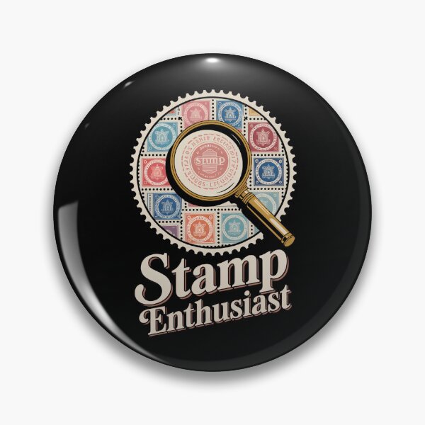 Item preview, Stamps STAMP ENTHUSIAST Stamp Collector designed and sold by Moon-Ape.