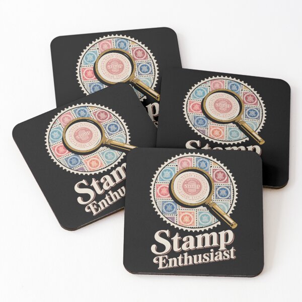 Item preview, Stamps STAMP ENTHUSIAST Stamp Collector designed and sold by Moon-Ape.