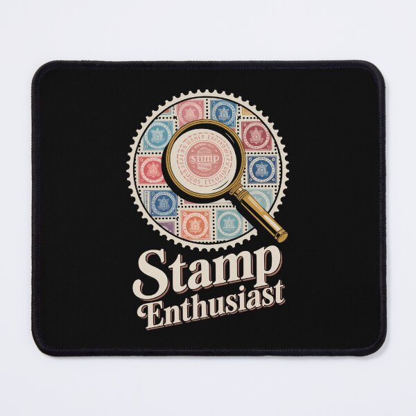 Item preview, Stamps STAMP ENTHUSIAST Stamp Collector designed and sold by Moon-Ape.
