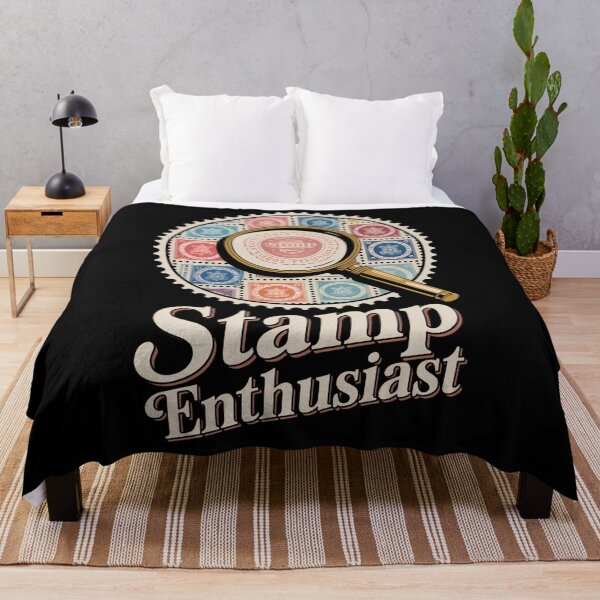 Item preview, Stamps STAMP ENTHUSIAST Stamp Collector designed and sold by Moon-Ape.