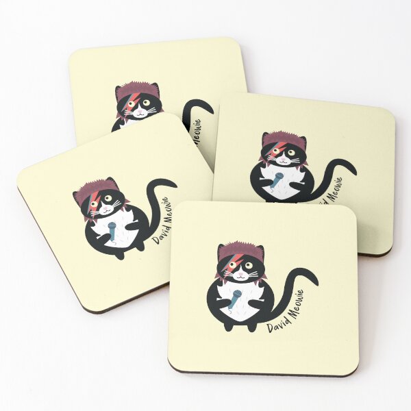 Item preview, David Meowie | Yellow designed and sold by annemyne.