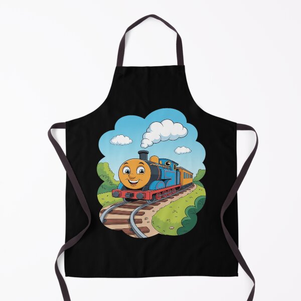Item preview, Happy Cartoon Trains Colorful Smiling Locomotive Kids Train designed and sold by Idarmotar.