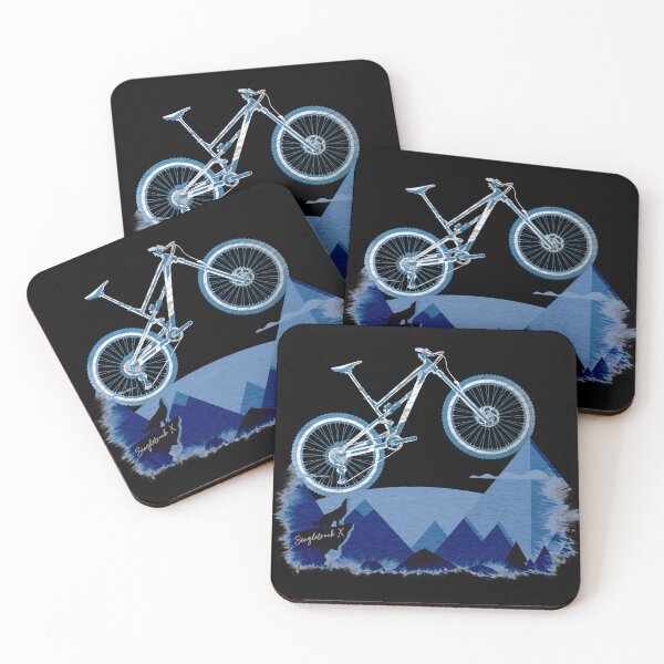 Item preview, Blue Mountains MTB SingletrackX designed and sold by HYPERSHIRTS.