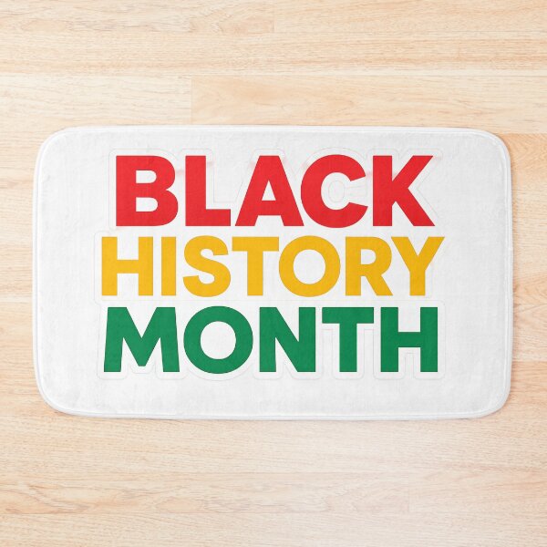 Item preview, Black history month text concept in isolated PNG format, bold colors, AI generated designed and sold by dvoevnore.