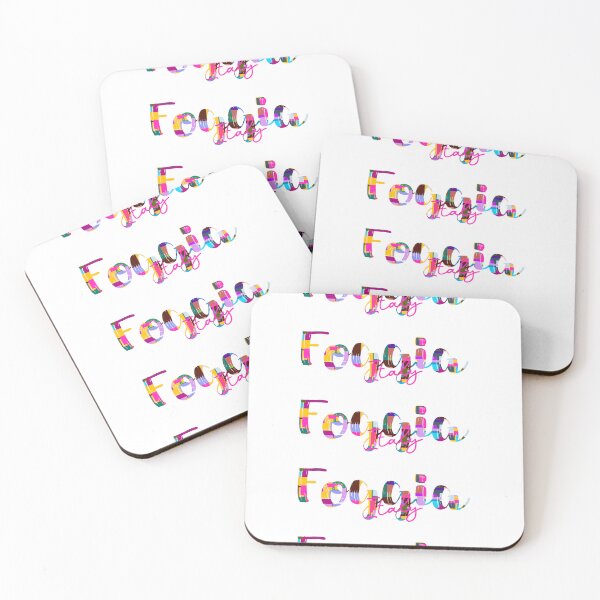 Item preview, Foggia, Italy, Vibrant Abstract City Typography Art designed and sold by Wanderful-roads.