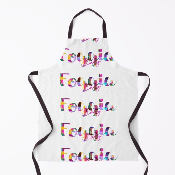 Item preview, Foggia, Italy, Vibrant Abstract City Typography Art designed and sold by Wanderful-roads.