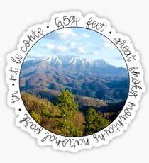 Pegatina monte Le Conte