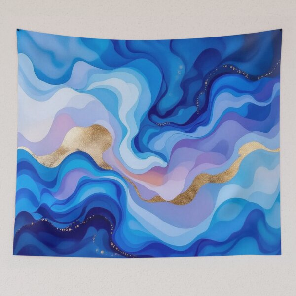 Item preview, Dreamy Abstract Waves designed and sold by Shadow Charm.