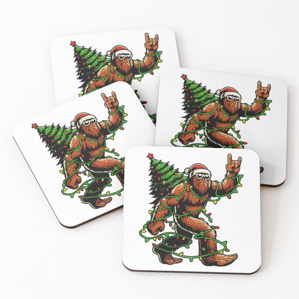 Item preview, Vintage Tree Holiday Bigfoot Christmas Lights Christmas Retro Festive Classic designed and sold by FrankyTepper.