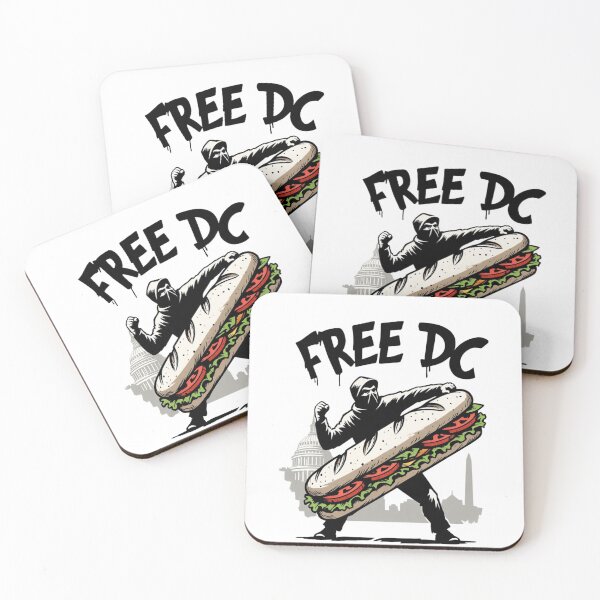 Item preview, Free DC Sandwich Guy Banksy Parody - Viral Protest Meme Street Tee designed and sold by GeniePixel.