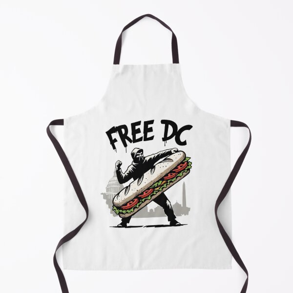 Item preview, Free DC Sandwich Guy Banksy Parody - Viral Protest Meme Street Tee designed and sold by GeniePixel.