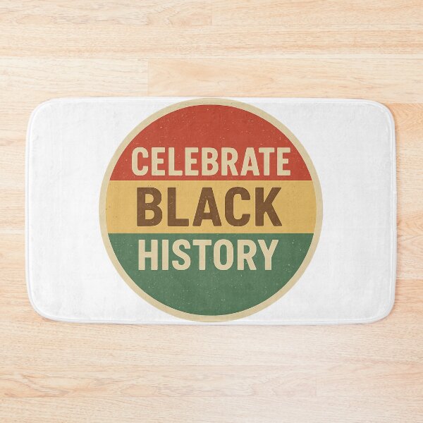 Item preview, Black history month isolated celebration badge with colorful text and circle design, AI generated designed and sold by dvoevnore.