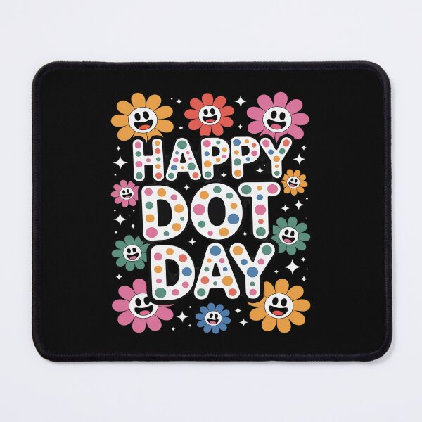 Item preview, Happy Dot Day Floral Inspiration Teacher Girl Kid Polka Dot designed and sold by Idarmotar.
