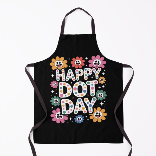 Item preview, Happy Dot Day Floral Inspiration Teacher Girl Kid Polka Dot designed and sold by Idarmotar.