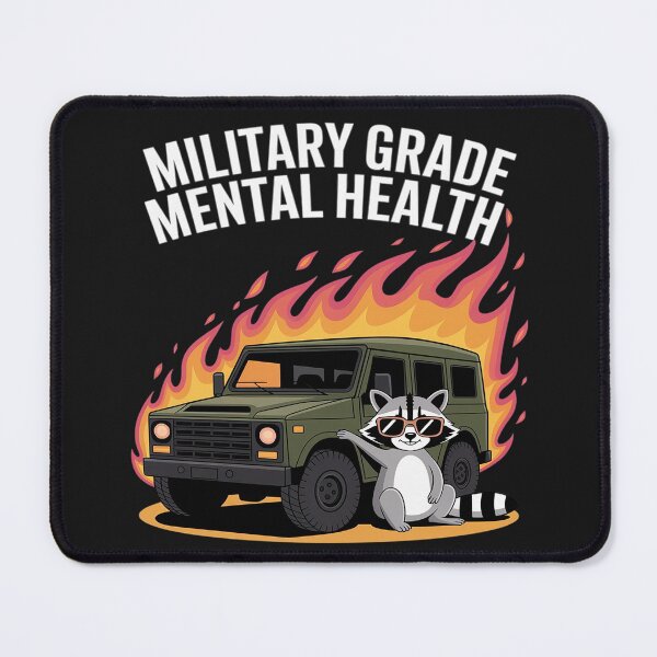 Item preview, Military Grade Mental Health designed and sold by LegendsArt75.