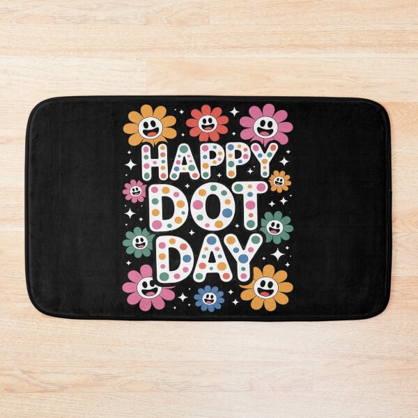 Item preview, Happy Dot Day Floral Inspiration Teacher Girl Kid Polka Dot designed and sold by Idarmotar.