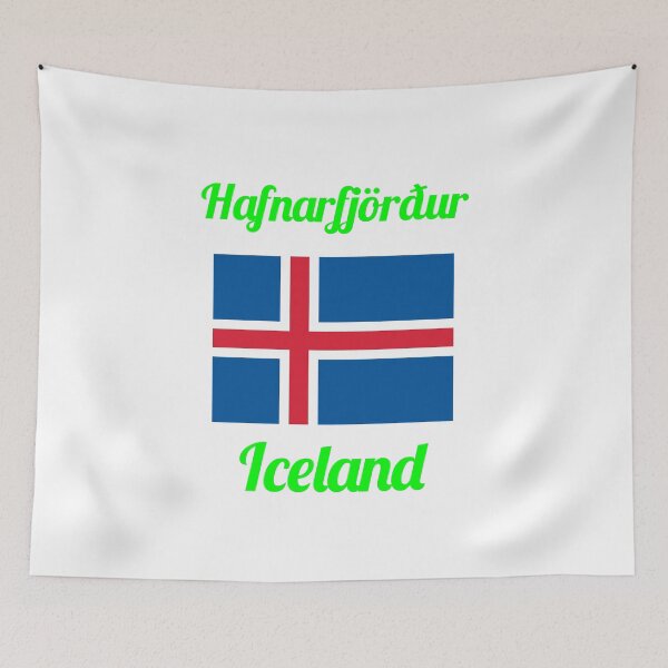 Item preview, Hafnarfjörður Iceland - Stylish Prints, designed and sold by Fleetwood1994.