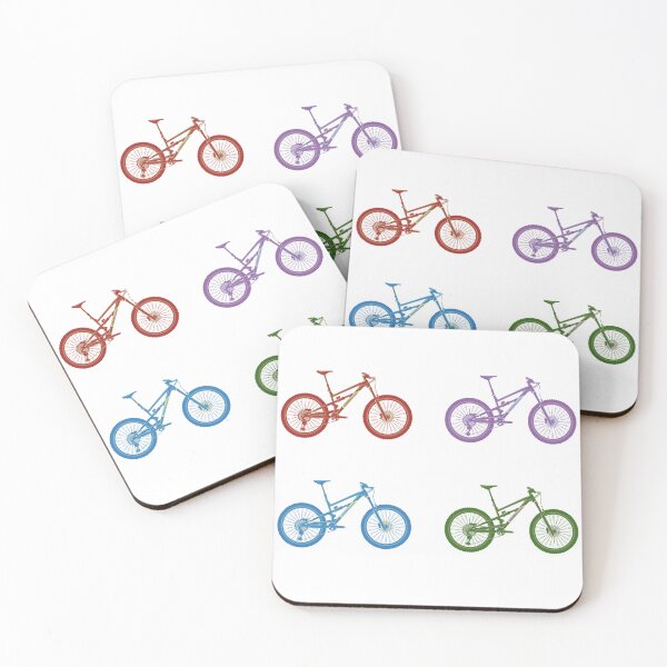 Item preview, Four Groovy Bikes designed and sold by HYPERSHIRTS.