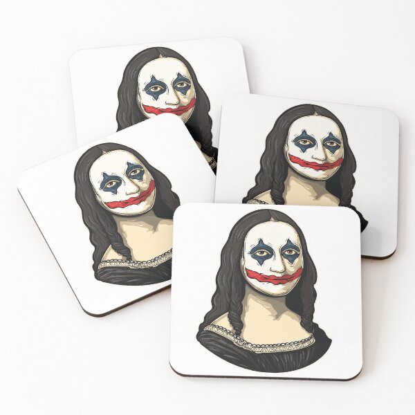 Item preview, Mona Lisa Joker — Funny Renaissance Parody Art designed and sold by SleekLineSketches.