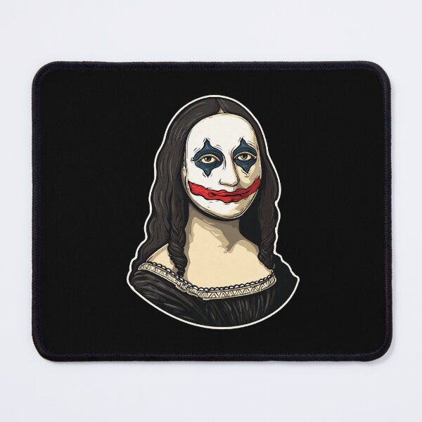 Item preview, Mona Lisa Joker — Funny Renaissance Parody Art designed and sold by SleekLineSketches.