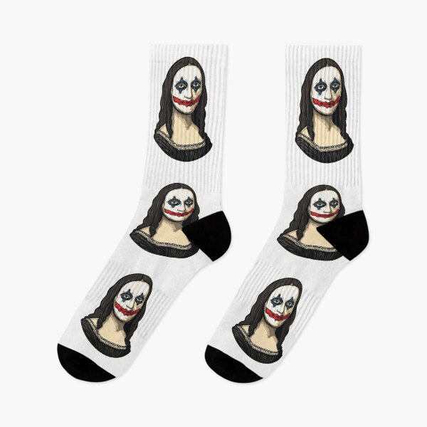 Item preview, Mona Lisa Joker — Funny Renaissance Parody Art designed and sold by SleekLineSketches.