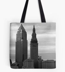 Sky Scrape Noir Tote Bag