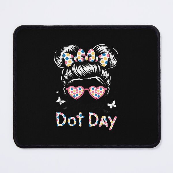 Item preview, Happy Dot Day Messy Bun Kids Teacher Colorful Dot Day 2025 designed and sold by Idarmotar.