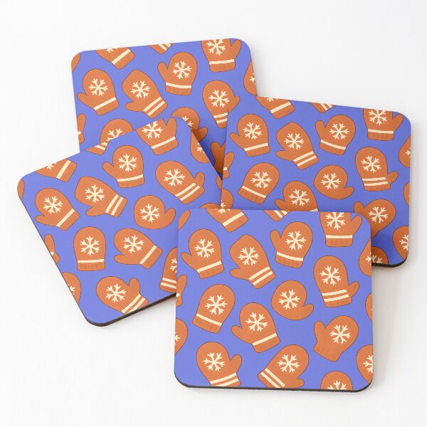 Item preview, Festive Mittens Pattern designed and sold by Signal and Ink.