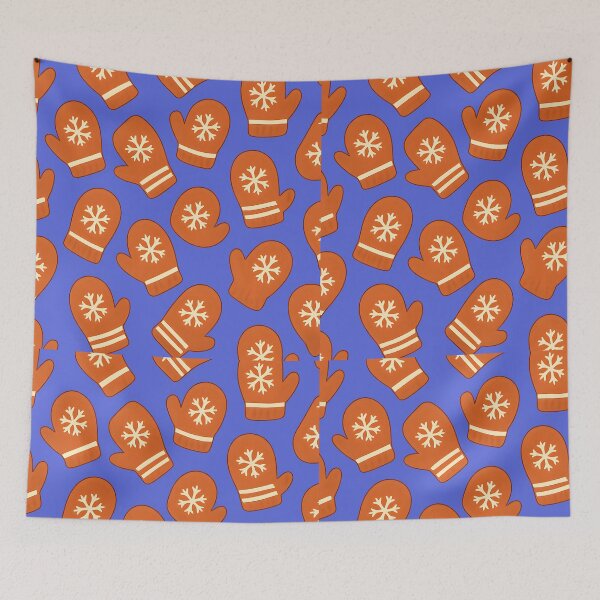 Item preview, Festive Mittens Pattern designed and sold by Signal and Ink.