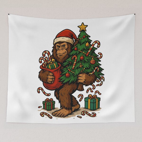 Item preview, Vintage Classic Christmas Christmas Bigfoot Lights Holiday Retro Festive Tree designed and sold by FrankyTepper.