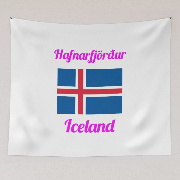Item preview, Hafnarfjörður Iceland - Stylish Prints, designed and sold by Fleetwood1994.