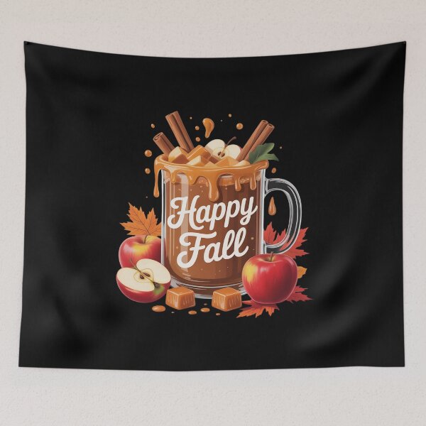 Item preview, Happy Fall Hot Tea Toffee Hot Chocolate designed and sold by Idarmotar.