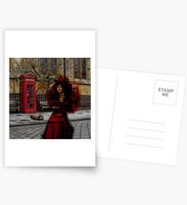 Ghosts in London Postcards